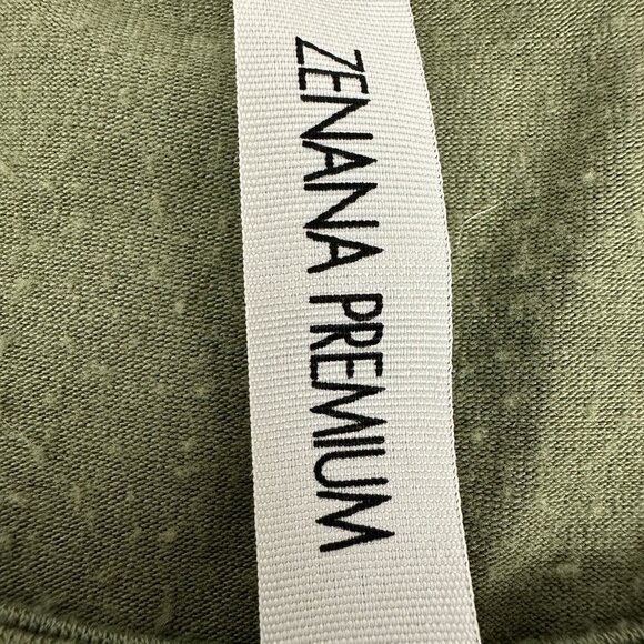 Zenana Premium Womens Green Midi Dress with Pockets Size Medium - Picture 3 of 6